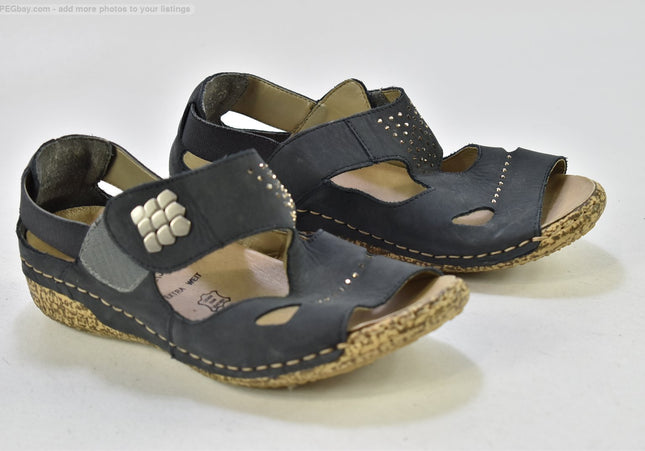 Rieker  Damen Sandale Sandalette  EUR 38 Nr. 25-S 4055