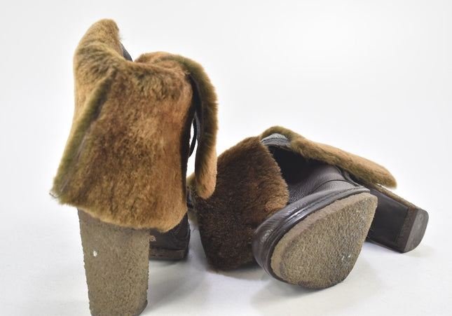 Pol-ile Damen Stiefelette Boots EUR 37 Nr. 24-J 2851-Schuh-Gebraucht-secondhand