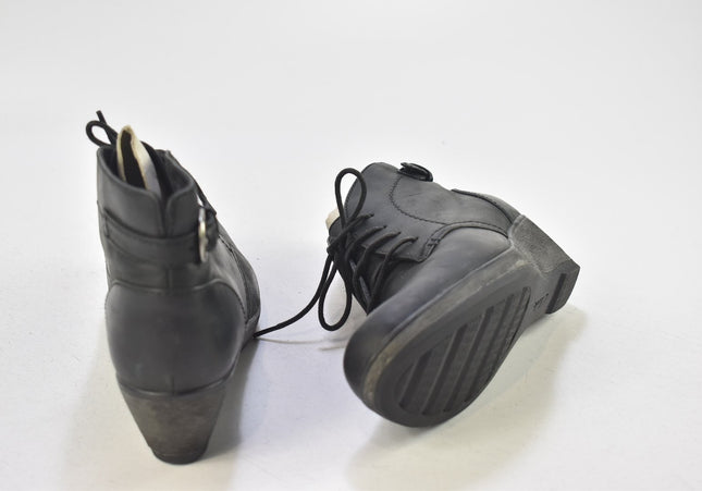 Clarks Damen Stiefelette Boots UK 5 Nr. 24-B 903-Schuh-Gebraucht-secondhand