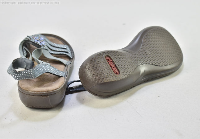 Rieker  Damen Sandale Sandalette  EUR 38 Nr. 26- S 4085