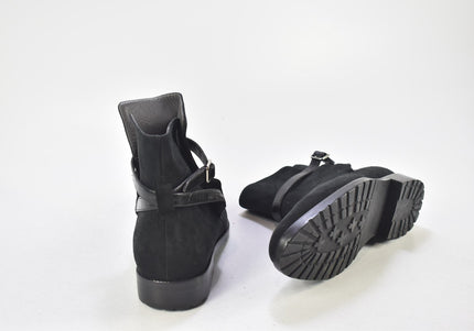 Selve Damen Stiefelette Boots SL 25 cm Nr. 24-P 2624-Schuh-Gebraucht-secondhand