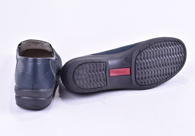 Medicus Damen Halbschuhe Slipper Ballerinas UK 5 Nr. 24-Y 334-Schuh-Gebraucht-secondhand