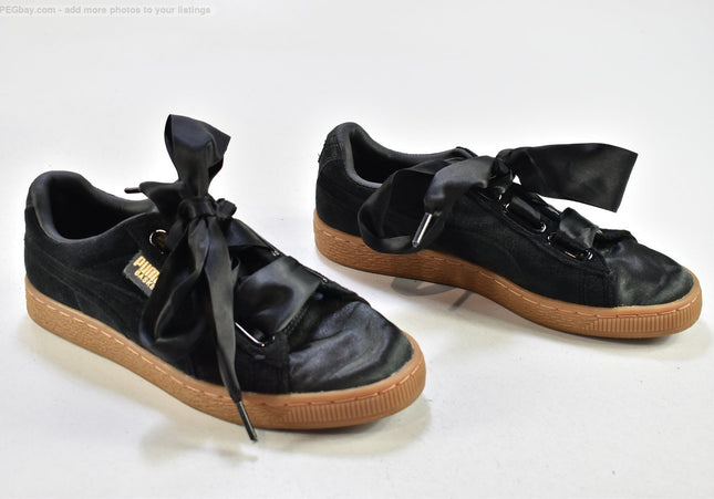 Puma Basket Damen Sportschuhe Sneaker EUR 37 Nr. 25-M 1559-Schuh-Gebraucht-secondhand