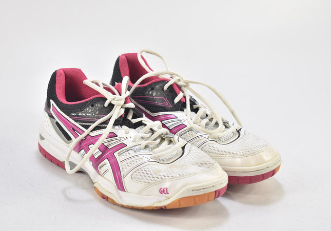 Asics Gel-Rocket Damen Sportschuhe Sneaker EUR 39,5 Nr. 24-N 2406-Schuh-Gebraucht-secondhand