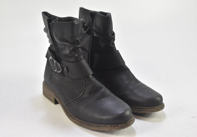Rieker Damen Stiefelette Boots EUR 37 Nr. 24-B 2653-Schuh-Gebraucht-secondhand