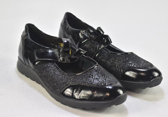 Waldläufer Damen Halbschuhe Slipper Ballerinas UK 6,5 Nr. 24-N 517-Schuh-Gebraucht-secondhand
