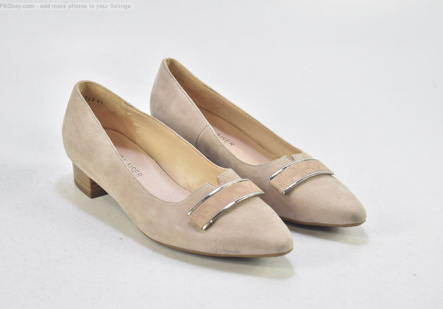 Peter Kaiser Damen Pumps High Heels UK 4 Nr. 25-F 2756-Schuh-Gebraucht-secondhand