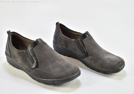 Jenny Damen Halbschuhe Slipper Ballerinas UK 4 Nr. 25-M 3188-Schuh-Gebraucht-secondhand