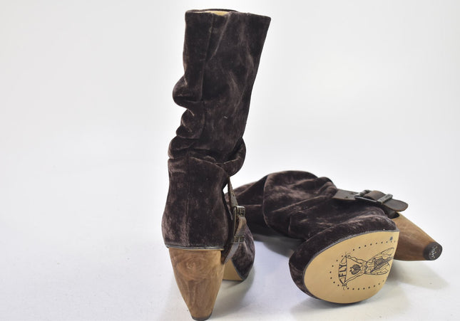 Fly London Damen Stiefelette Boots EUR 37 Nr. 24-B 1490-Schuh-Gebraucht-secondhand