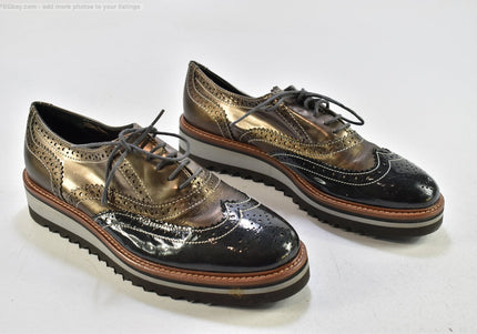 Maripe Damen Halbschuhe Freizeitschuhe EUR 38,5 Nr.25-A 589-Schuh-Gebraucht-secondhand