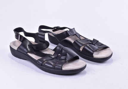 Semler Damen Sandale Sandalette UK 4,5 Nr. 24-SD 942-Schuh-Gebraucht-secondhand