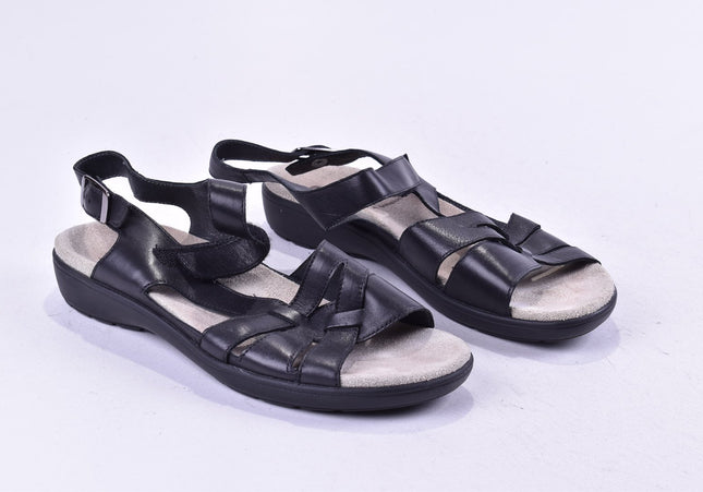 Semler Damen Sandale Sandalette UK 4,5 Nr. 24-SD 942-Schuh-Gebraucht-secondhand