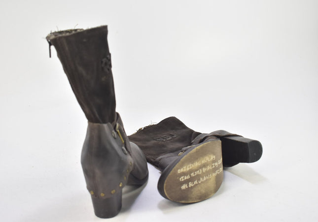 Replay Damen Stiefelette Boots SL 24,5cm Nr. 24-B 1491-Schuh-Gebraucht-secondhand
