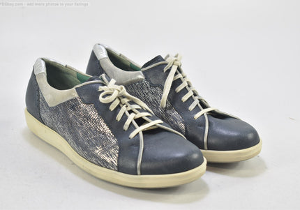 Durea Damen Halbschuhe Freizeitschuhe UK 7 Nr. 25-F 1276-Schuh-Gebraucht-secondhand