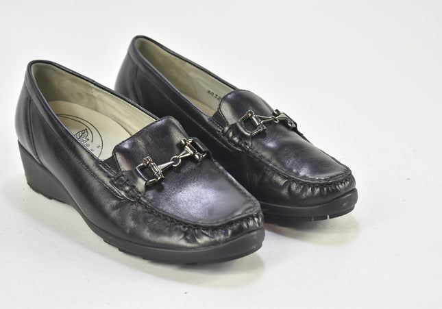 Waldläufer Damen Halbschuhe Slipper Ballerinas UK 4 Nr. 24-M 2928-Schuh-Gebraucht-secondhand