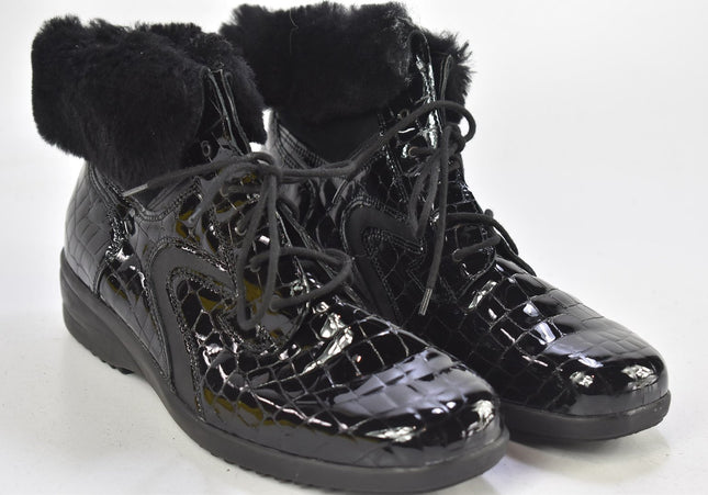 Waldläufer Damen Stiefelette Boots SL 27,5 cm Nr. 23-B 73-Schuh-Gebraucht-secondhand