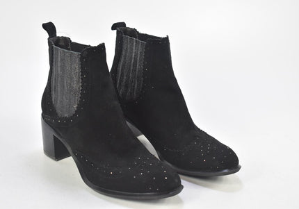 La Vitrina Damen Stiefelette Boots EUR 38 Nr. 24-J 2852-Schuh-Gebraucht-secondhand