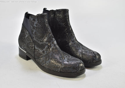 Waldläufer  Damen Stiefelette Boots  UK 6,5 Nr. 26-B 691