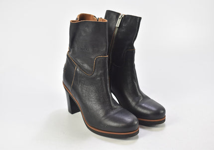 Shabbies Damen Stiefelette Boots EUR 37 Nr. 24-Y 727-Schuh-Gebraucht-secondhand