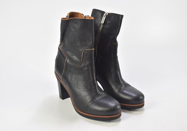 Shabbies Damen Stiefelette Boots EUR 37 Nr. 24-Y 727-Schuh-Gebraucht-secondhand