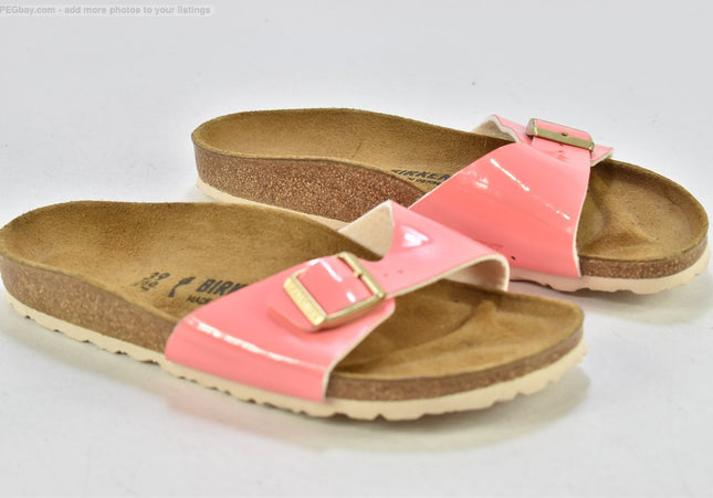 Birkenstock Madrid schmal Damen Sandale Pantolette EUR 39 Nr. 25-V 168-SchuhGebraucht