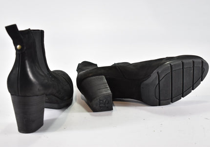 Paul Green Damen Stiefelette Boots UK 7 Nr. 24-M 1080-Schuh-Gebraucht-secondhand