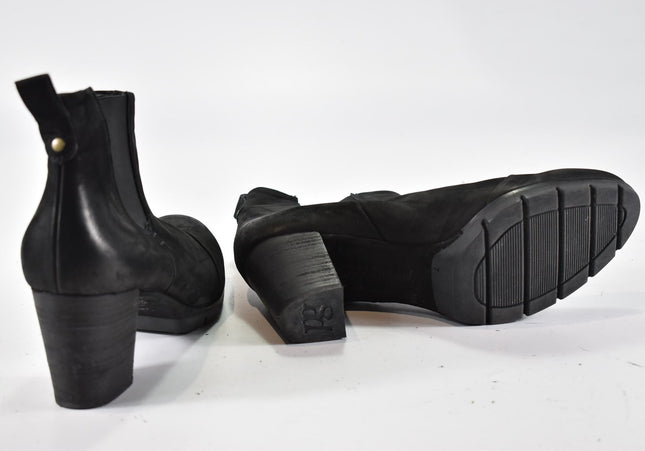 Paul Green Damen Stiefelette Boots UK 7 Nr. 24-M 1080-Schuh-Gebraucht-secondhand