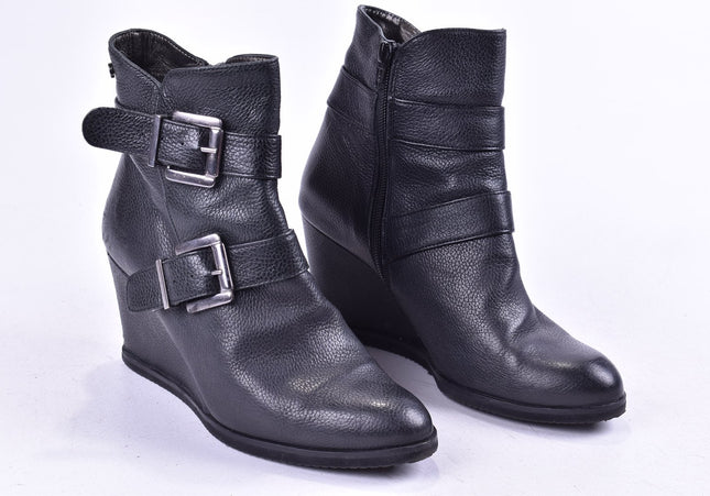 Russell&Bromley Damen Stiefelette Boots SL 25 cm Nr. 24-A 2598-Schuh-Gebraucht-secondhand