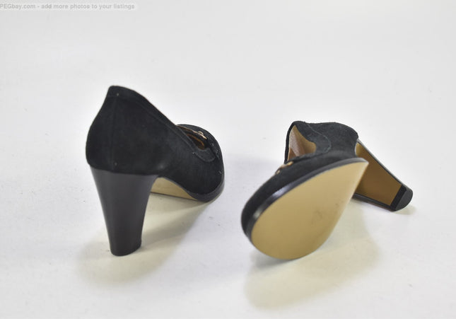 Borbonese Damen Pumps High Heels EUR 37,5 Nr. 25-F 2759-Schuh-Gebraucht-secondhand
