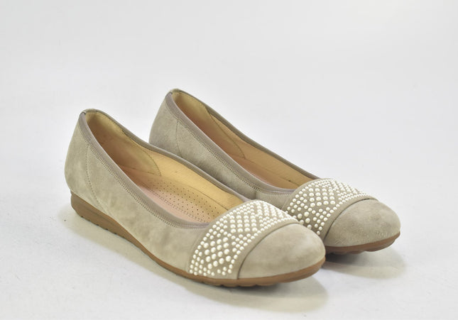 Gabor Damen Halbschuhe Slipper Ballerinas UK 6 Nr. 24-X 571-Schuh-Gebraucht-secondhand