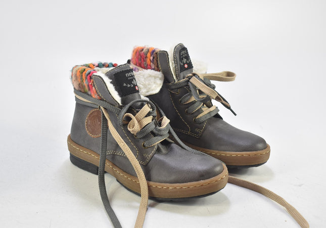 Rieker Damen Stiefelette Boots EUR 36 Nr. 24-B 2657-Schuh-Gebraucht-secondhand