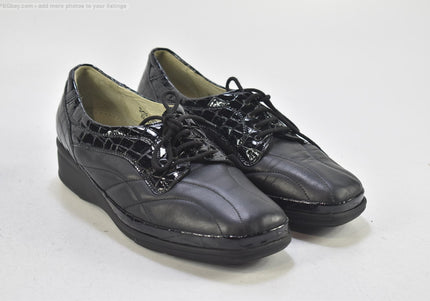 Waldläufer Damen Halbschuhe Freizeitschuhe UK 6,5 Nr. 25-F 1277-Schuh-Gebraucht-secondhand
