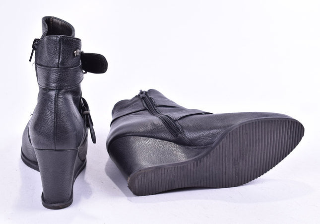 Russell&Bromley Damen Stiefelette Boots SL 25 cm Nr. 24-A 2598-Schuh-Gebraucht-secondhand