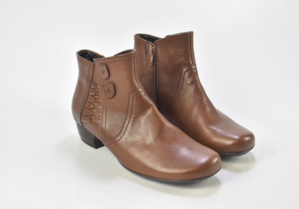 Gabor Damen Stiefelette Boots UK 4,5 Nr. 24-P 2631-Schuh-Gebraucht-secondhand