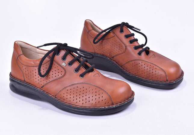 Finn Comfort Herren Halbschuhe Freizeitschuhe UK 7 Nr. 23-A 2422-Schuh-Gebraucht-secondhand