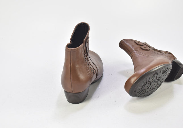 Gabor Damen Stiefelette Boots UK 4,5 Nr. 24-P 2631-Schuh-Gebraucht-secondhand