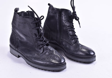 Paul Green Damen Stiefelette Boots UK 4,5 Nr. 24-Y 2906-Schuh-Gebraucht-secondhand