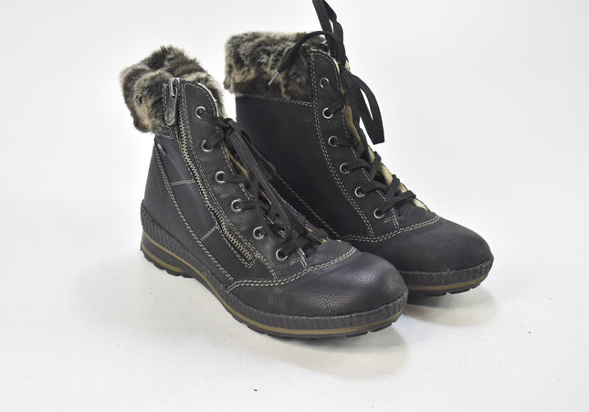 Rieker Damen Stiefelette Boots EUR 38 Nr. 24-P 1385-Schuh-Gebraucht-secondhand