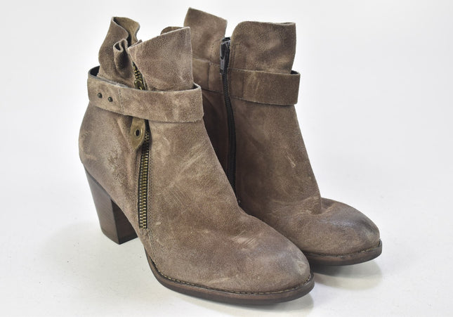 Paul Green Damen Stiefelette Boots UK 4 Nr. 24-B 279-Schuh-Gebraucht-secondhand