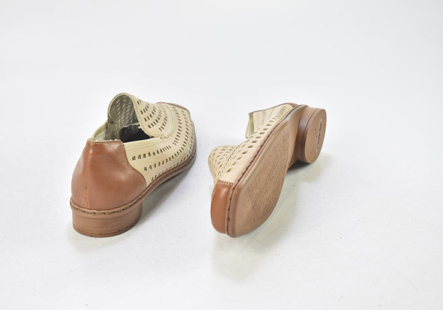 Rieker Damen Halbschuhe Slipper Ballerinas EUR 39 Nr. 24-U 1051-Schuh-Gebraucht-secondhand