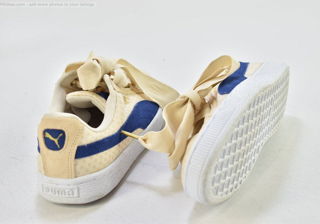 Puma Basket Damen Sportschuhe Sneaker EUR 40,5 Nr. 25-T 786-gebrauchte schuhe-second hand-SchuhGebraucht