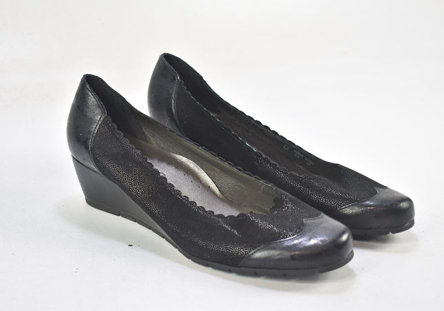 Alpina Damen Pumps High Heels UK 7 Nr. 23-N 2194-Schuh-Gebraucht-secondhand