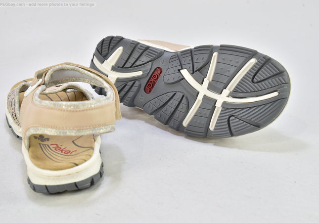 Rieker Damen Sandale Sandalette EUR 41 Nr. 25-S 3748-SchuhGebraucht