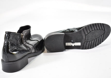 Bouton Black Damen Stiefelette Boots EUR 40 Nr. 23-Z 1842-Schuh-Gebraucht-secondhand