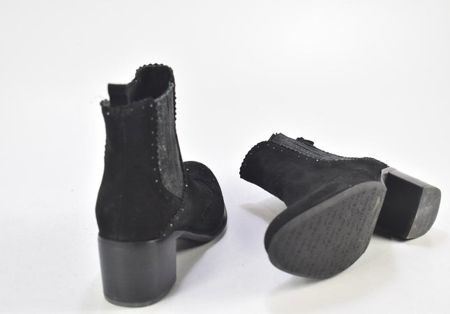 La Vitrina Damen Stiefelette Boots EUR 38 Nr. 24-J 2852-Schuh-Gebraucht-secondhand