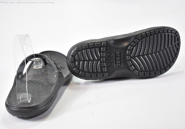 Crocs Damen Sandale Pantolette US 6 Nr. 25-S 1114-Schuh-Gebraucht-secondhand