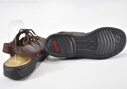 Rieker Damen Sandale Sandalette EUR 41 Nr. 25-S 1512-Schuh-Gebraucht-secondhand