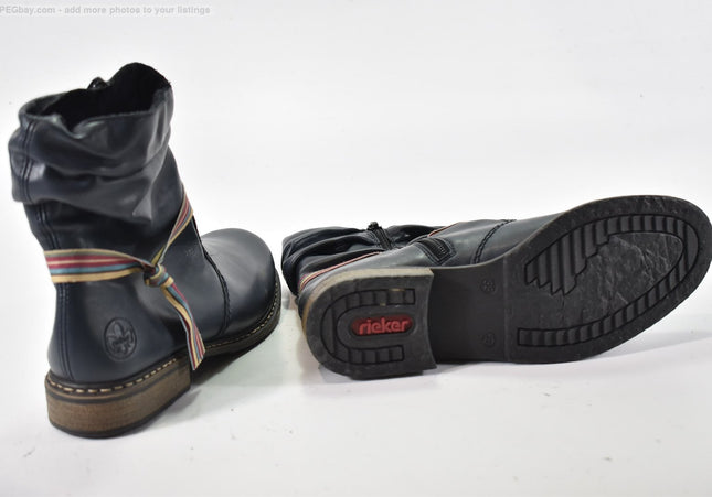 Rieker  Damen Stiefelette Boots  EUR 38 Nr. 26-B 1312