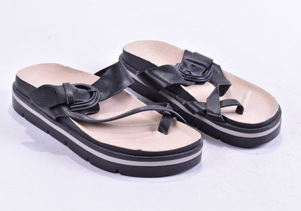 Venturini Damen Sandale Pantolette EUR 38 Nr. 24-SD 4082-Schuh-Gebraucht-secondhand