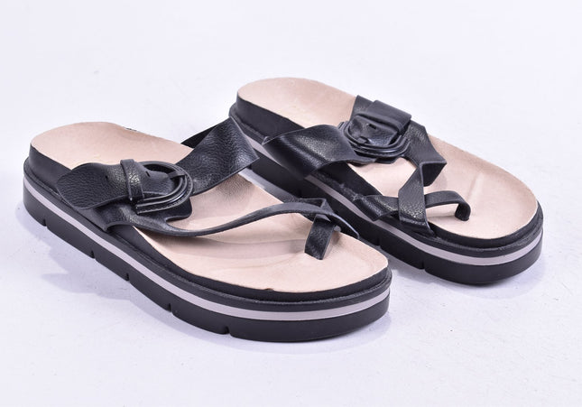 Venturini Damen Sandale Pantolette EUR 38 Nr. 24-SD 4082-Schuh-Gebraucht-secondhand